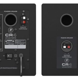 Cornetas monitor Mackie CR4