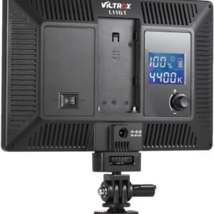 Viltrox L116T – Luz LED ultrafina para fotografía (brillo ajustable y temperatura de doble color, 3300K-5600K CRI95, compatible con cámaras Canon Nikon Sony Panasonic DSLR y videocámaras)