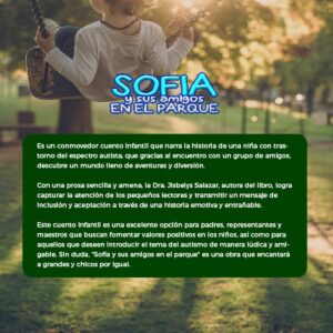 Sofía y sus amigos en el parque, Tapa Blanda. Cuento infantil