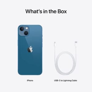 Apple iPhone 13, 256 GB, azul, desbloqueado (reacondicionado)