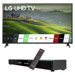 TV LG 60″ 60UM6900, 4K + Deco Gear Home Theater 31 pulgadas