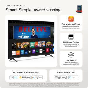 TV VIZIO 50″ con Alexa M50QXM-K01, 4K, 120Hz, QLED HDR