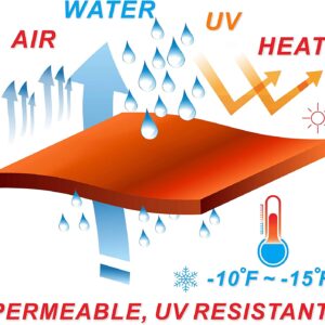 Toldo con protección UV de tela de malla  – Ultraresistente