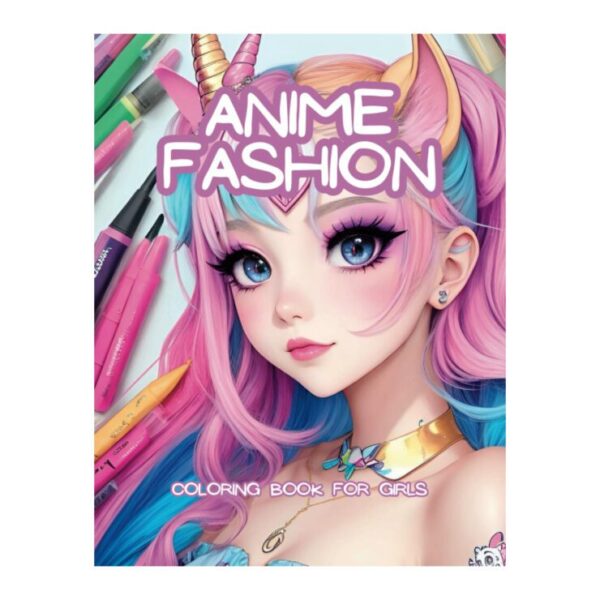 ANIME COLORING BOOK 1
