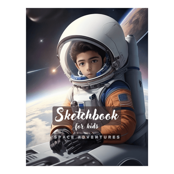 ASTRONAUTA Sketchbook for kids age 8-12 Space Adventures