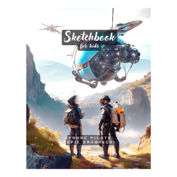 sketchbook for kids ages 8-12 OVER-YOUNG-PILOTS-960X960