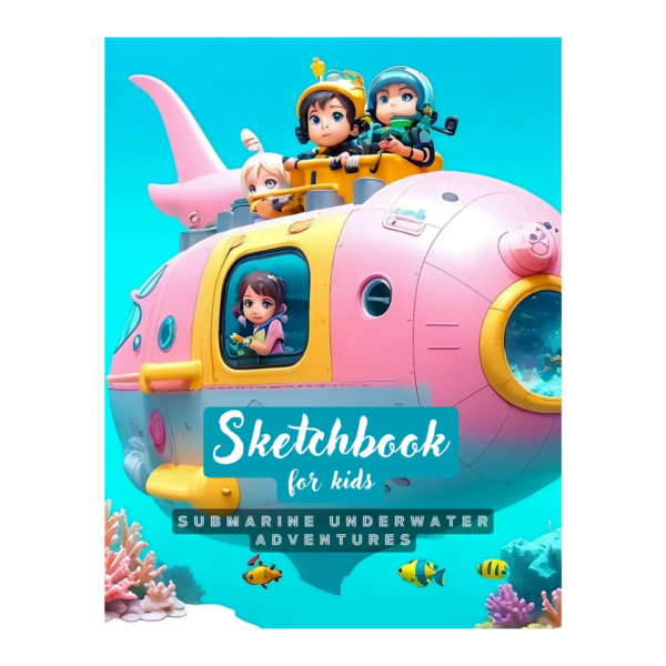 SUBMARINO sketchbook for kids