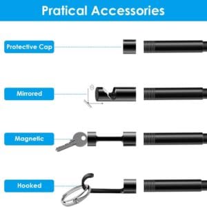 Endoscopio USB, cámara de inspección 1200P