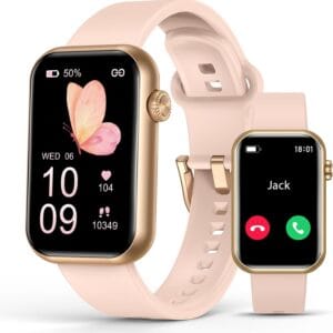 Smart Watch for Women: Fitness tracker con monitoreo cardíaco y diseño elegante