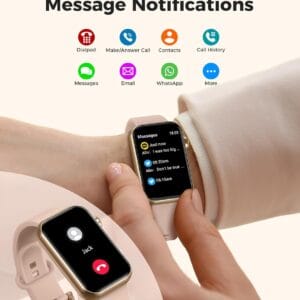 Smart Watch for Women: Fitness tracker con monitoreo cardíaco y diseño elegante