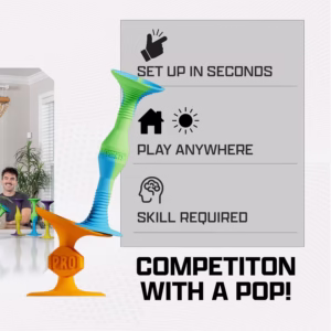 Popdarts PRO Pack – Juego de Puntería con Ventosas