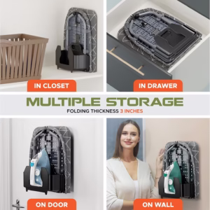 Mesa de Planchar Plegable con Soporte de Pared