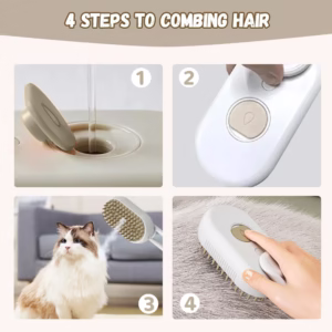 Cat-Steam-Brush-3-en-1-Reduce-Shedding