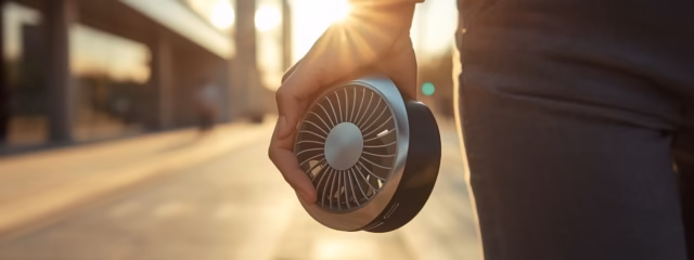 Mejores Mini Ventiladores Portátiles de mano: Confort de bolsillo para el verano