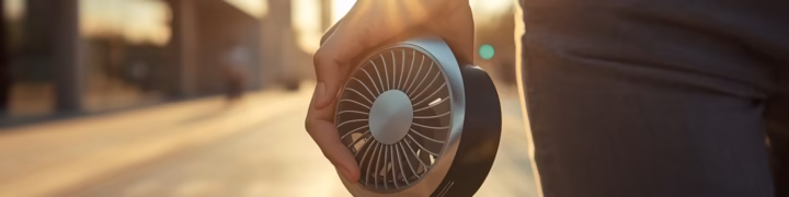 Mejores Mini Ventiladores Portátiles de mano: Confort de bolsillo para el verano