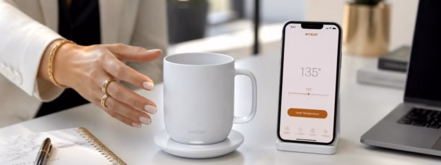 Tazas inteligentes con control de temperatura: Café perfecto.