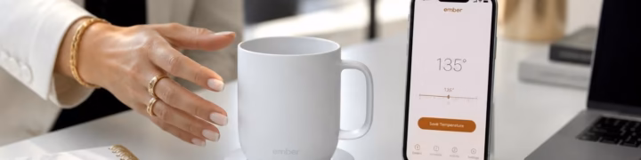 Tazas inteligentes con control de temperatura: Café perfecto.